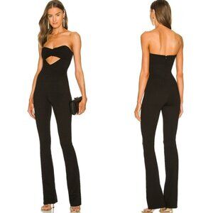 Michael Costello xREVOLVE Dawson Jumpsuit in Black